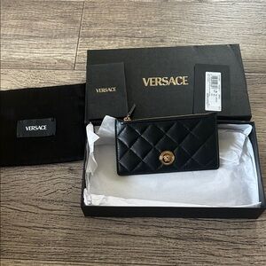 Versace Medusa Quilted Nappa Wallet
